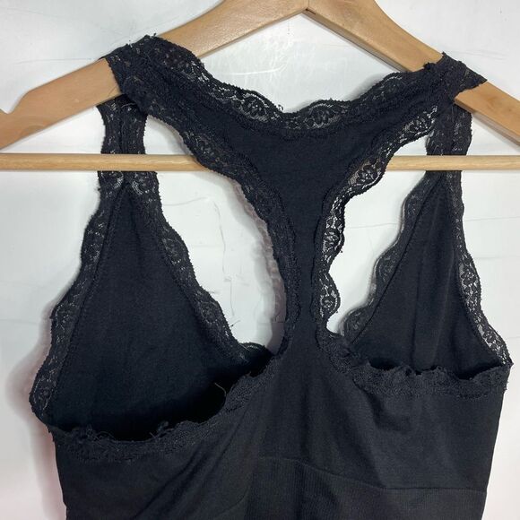 BP. Born Primitive Black Razor Back Lace Trim Sports Bra XL - Picture 6 of 8